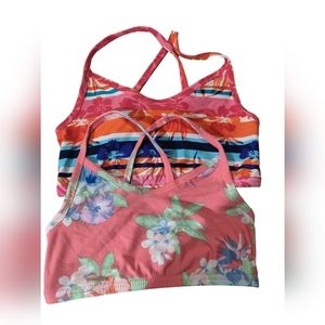 Bundle of (2) super soft bra kinis